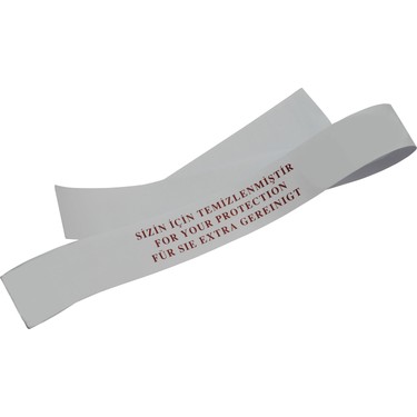 10237074079794 Otel Logo Baskılı Klozet Bandı