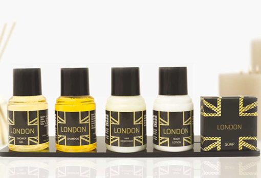 Kozmetik Set Otel Logo Baskılı 50 ML Şişe