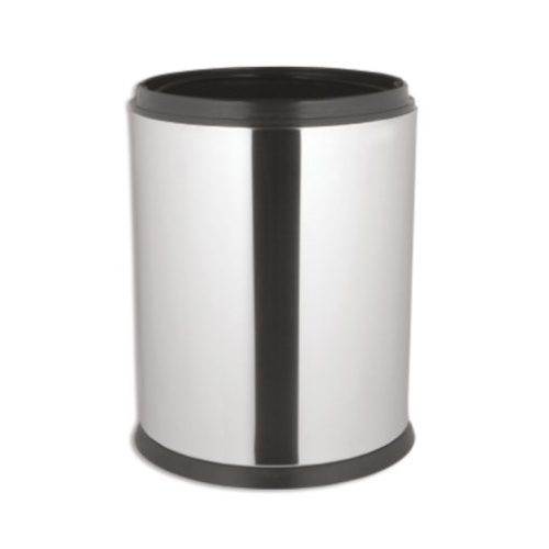 Paslanmaz Ağzı Açık 12 Litre Çöp kovası
