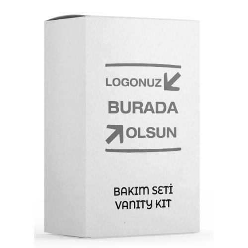 Bakim-Seti-Luks Otel Logo Baskılı Kutulu Bakım Seti