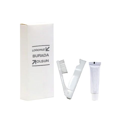 Dis-Seti-1-1 Otel Logo Baskılı Kutulu Diş Seti