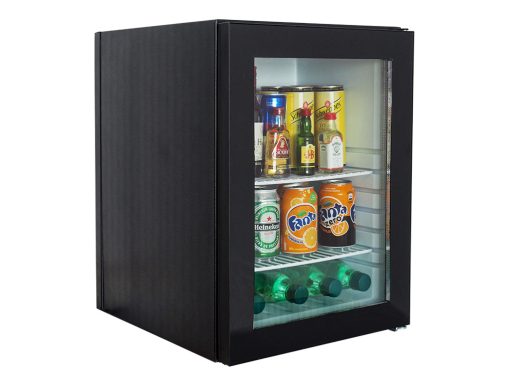 Siyah Cam Kapı Minibar