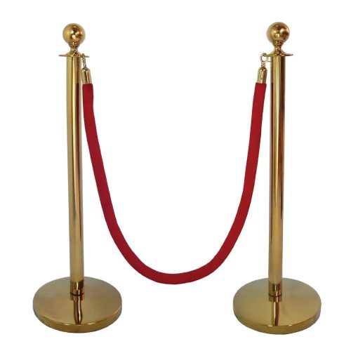 Pirinç Bariyer 2 adet +1 adet Kordon