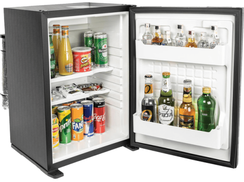 Siyah Blok Kapı Minibar
