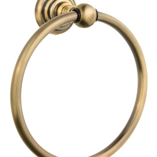 Özel Seri Altın Eskitme Yuvarlak Havluluk