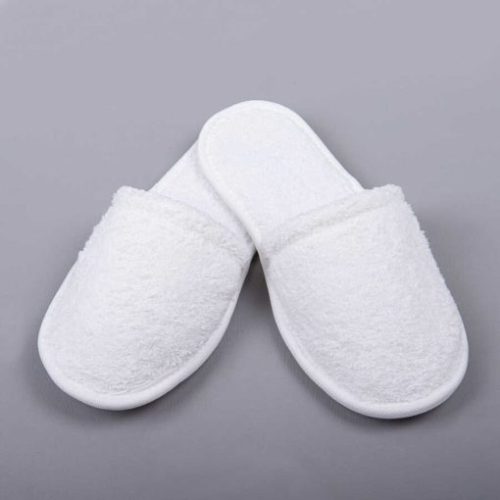 Otel Tipi Çift Kat Standart Havlu Terlik