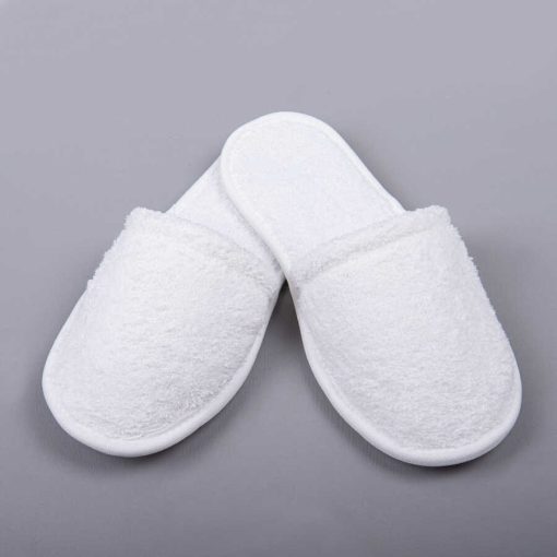 Otel Tipi Çift Kat Standart Havlu Terlik