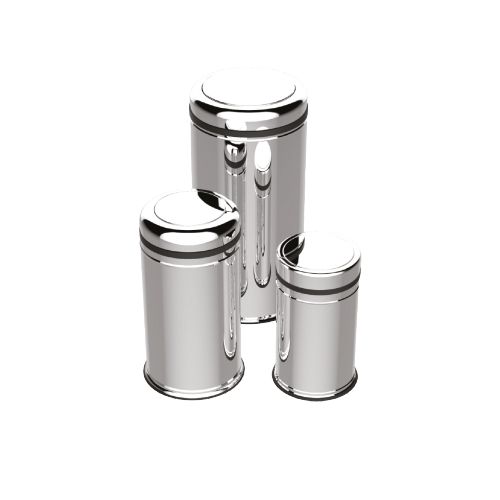 Sallanır Döner Kapak Çöp Kovası 8 litre Paslanmaz