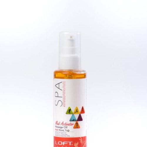 Spa Tipi Enerji Veren Doğal Masaj Yağı