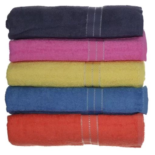 Renkli Spa Otel Banyo Havlusu