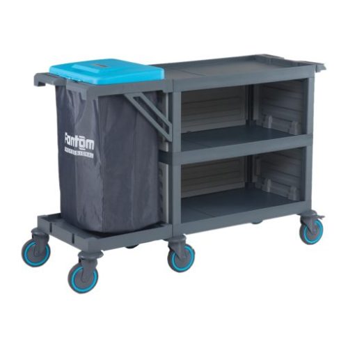 Fantom Procart Çöp Bölmeli Avm Resturant Food Servis Arabası