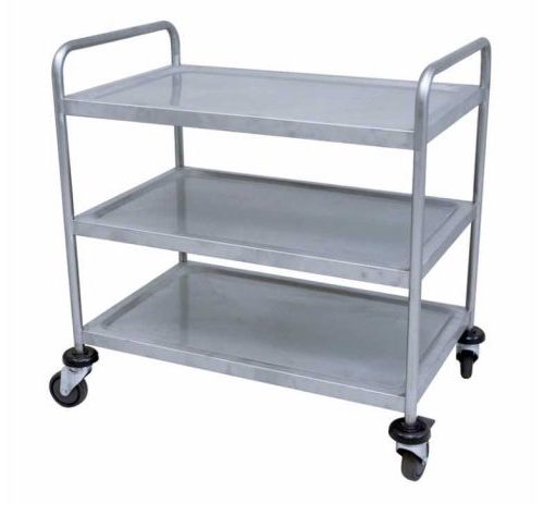 Üç Katlı Paslanmaz Resturant Otel Servis Arabası